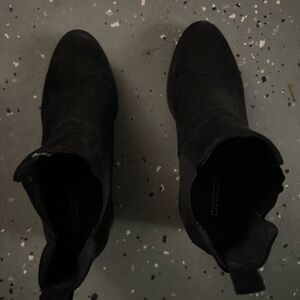 Women's Black Heeled Boots